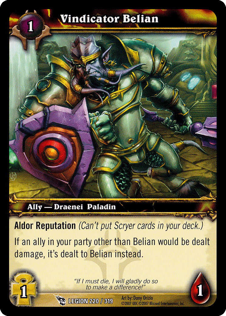 Vindicator Belian